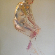 Gabriella-life-drawing-in-pastels-on-pastel-paper-24-11-2022