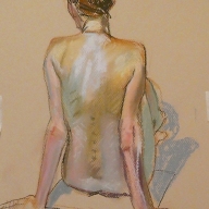 Gabriella-life-drawing-in-pastels-on-pastel-paper-30-06-2022